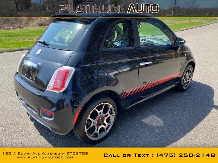 2012 FIAT 500 2dr HB Sport, available for sale in Waterbury, Connecticut | Platinum Auto Care. Waterbury, Connecticut 2012 FIAT 500 2dr HB Sport, available for sale in Waterbury, Connecticut | Platinum Auto Care. Waterbury, Connecticut
