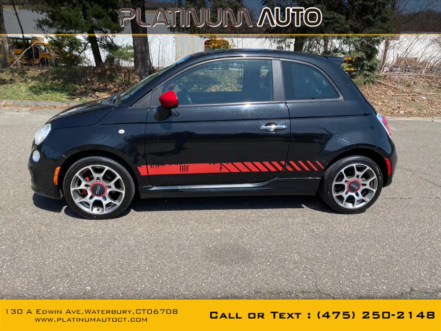 2012 FIAT 500 2dr HB Sport, available for sale in Waterbury, Connecticut | Platinum Auto Care. Waterbury, Connecticut 2012 FIAT 500 2dr HB Sport, available for sale in Waterbury, Connecticut | Platinum Auto Care. Waterbury, Connecticut