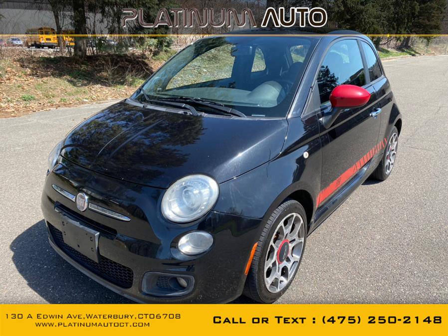 2012 FIAT 500 2dr HB Sport, available for sale in Waterbury, Connecticut | Platinum Auto Care. Waterbury, Connecticut 2012 FIAT 500 2dr HB Sport, available for sale in Waterbury, Connecticut | Platinum Auto Care. Waterbury, Connecticut