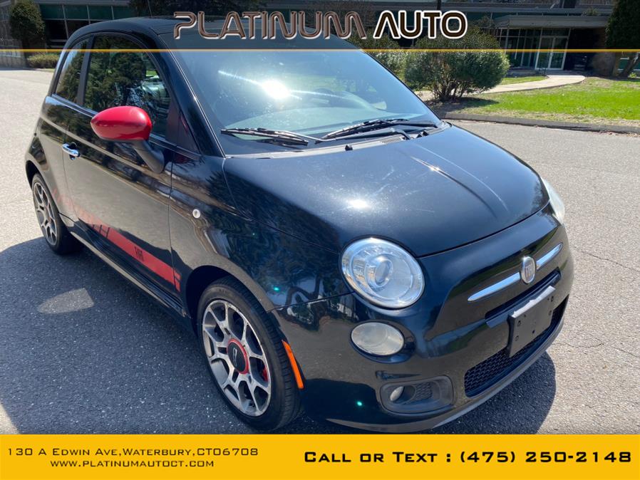 2012 FIAT 500 2dr HB Sport, available for sale in Waterbury, Connecticut | Platinum Auto Care. Waterbury, Connecticut 2012 FIAT 500 2dr HB Sport, available for sale in Waterbury, Connecticut | Platinum Auto Care. Waterbury, Connecticut