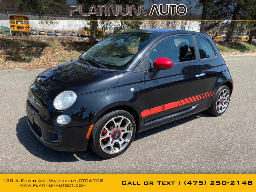 2012 FIAT 500 2dr HB Sport, available for sale in Waterbury, Connecticut | Platinum Auto Care. Waterbury, Connecticut 2012 FIAT 500 2dr HB Sport, available for sale in Waterbury, Connecticut | Platinum Auto Care. Waterbury, Connecticut
