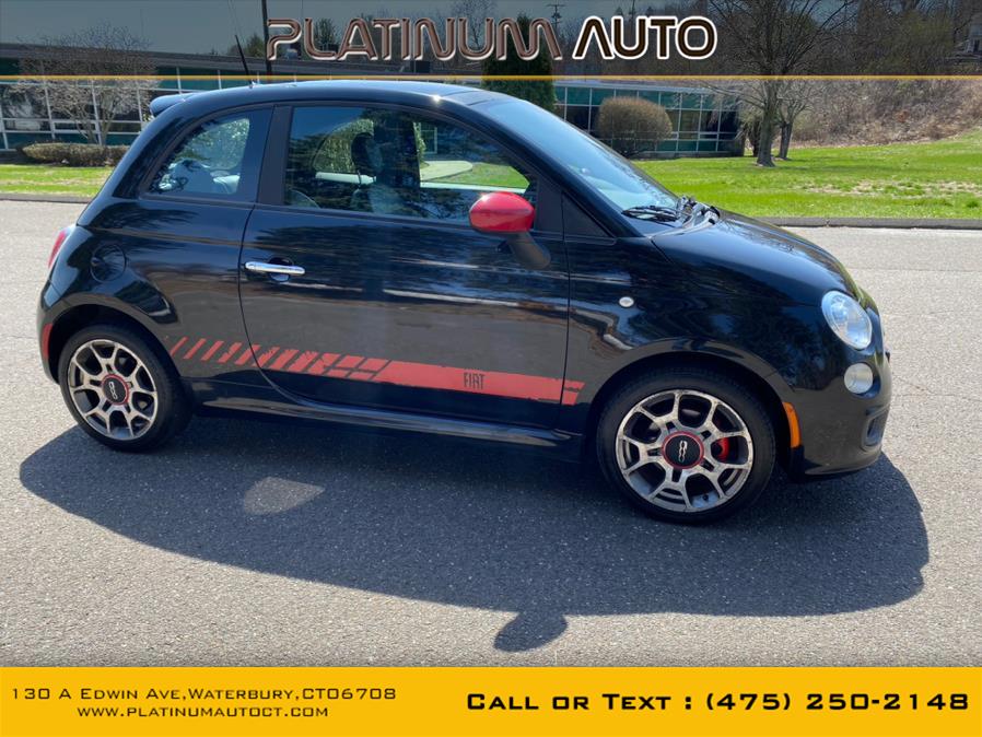 2012 FIAT 500 2dr HB Sport, available for sale in Waterbury, Connecticut | Platinum Auto Care. Waterbury, Connecticut 2012 FIAT 500 2dr HB Sport, available for sale in Waterbury, Connecticut | Platinum Auto Care. Waterbury, Connecticut