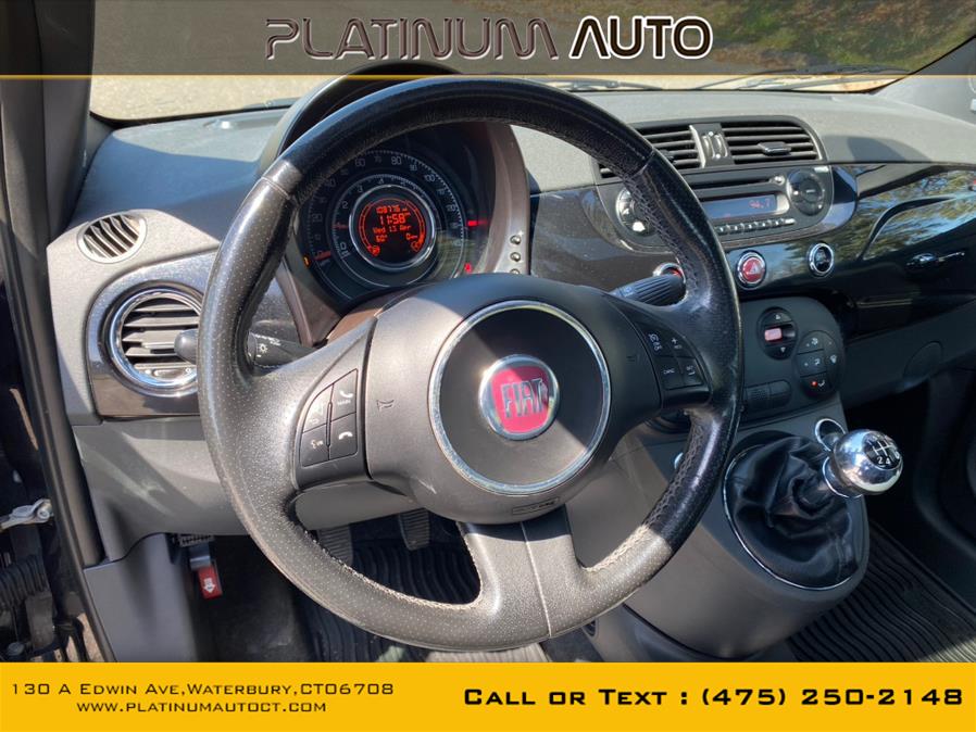 2012 FIAT 500 2dr HB Sport, available for sale in Waterbury, Connecticut | Platinum Auto Care. Waterbury, Connecticut 2012 FIAT 500 2dr HB Sport, available for sale in Waterbury, Connecticut | Platinum Auto Care. Waterbury, Connecticut