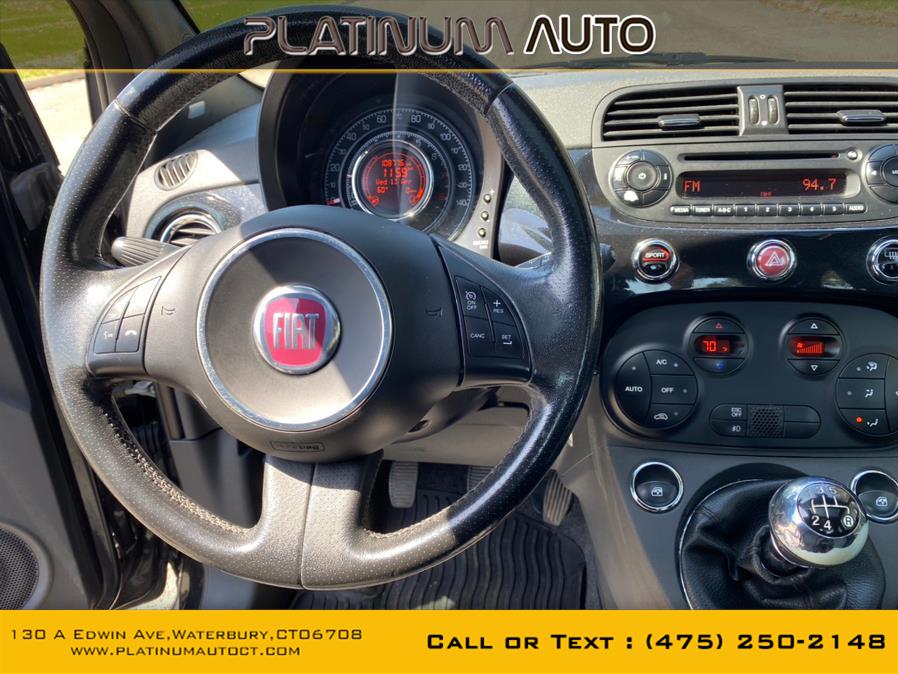 2012 FIAT 500 2dr HB Sport, available for sale in Waterbury, Connecticut | Platinum Auto Care. Waterbury, Connecticut 2012 FIAT 500 2dr HB Sport, available for sale in Waterbury, Connecticut | Platinum Auto Care. Waterbury, Connecticut