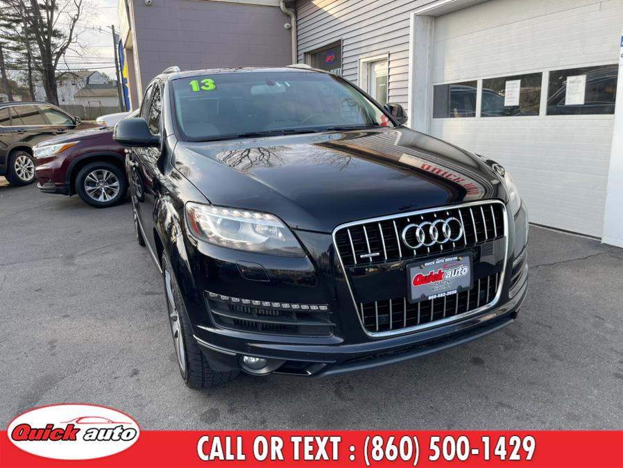 2013 Audi Q7 quattro 4dr 3.0L TDI Premium Plus, available for sale in Bristol, Connecticut | Quick Auto LLC. Bristol, Connecticut