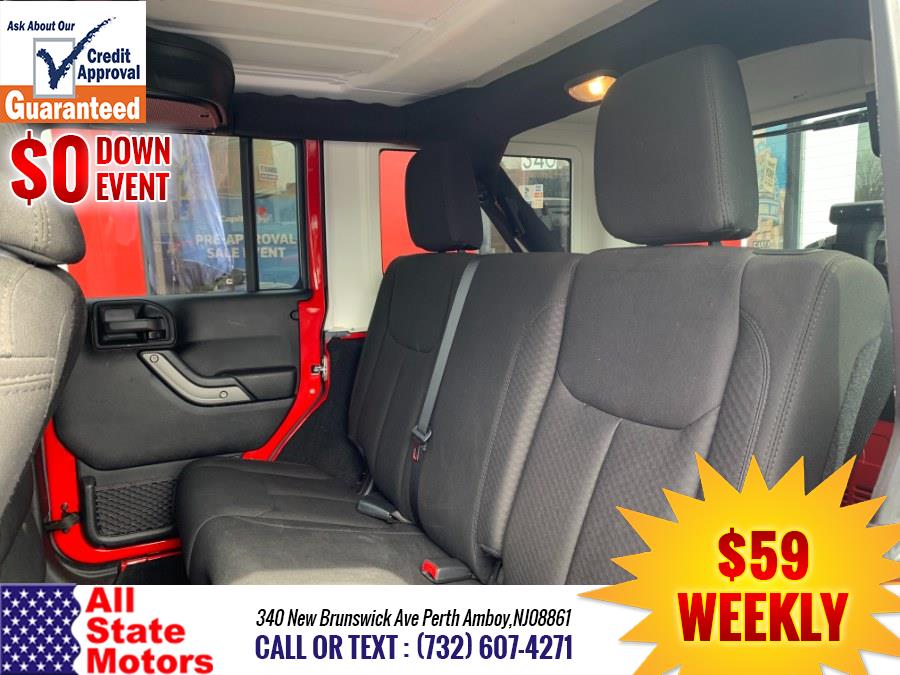 2015 Jeep Wrangler Unlimited 4WD 4dr Sport, available for sale in Perth Amboy, New Jersey | All State Motor Inc. Perth Amboy, New Jersey 2015 Jeep Wrangler Unlimited 4WD 4dr Sport, available for sale in Perth Amboy, New Jersey | All State Motor Inc. Perth Amboy, New Jersey
