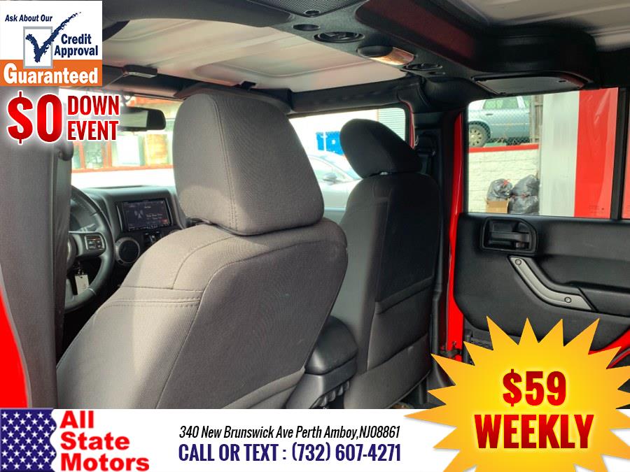 2015 Jeep Wrangler Unlimited 4WD 4dr Sport, available for sale in Perth Amboy, New Jersey | All State Motor Inc. Perth Amboy, New Jersey 2015 Jeep Wrangler Unlimited 4WD 4dr Sport, available for sale in Perth Amboy, New Jersey | All State Motor Inc. Perth Amboy, New Jersey