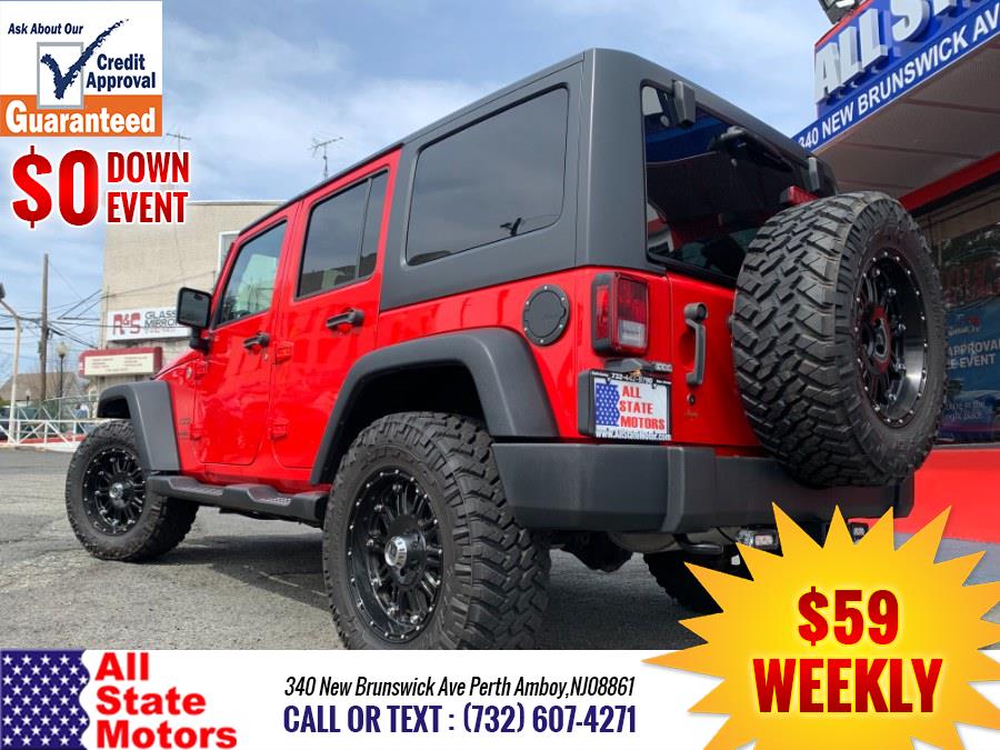 2015 Jeep Wrangler Unlimited 4WD 4dr Sport, available for sale in Perth Amboy, New Jersey | All State Motor Inc. Perth Amboy, New Jersey 2015 Jeep Wrangler Unlimited 4WD 4dr Sport, available for sale in Perth Amboy, New Jersey | All State Motor Inc. Perth Amboy, New Jersey