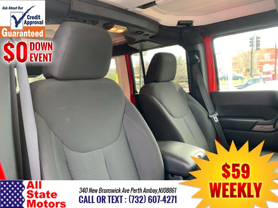 2015 Jeep Wrangler Unlimited 4WD 4dr Sport, available for sale in Perth Amboy, New Jersey | All State Motor Inc. Perth Amboy, New Jersey 2015 Jeep Wrangler Unlimited 4WD 4dr Sport, available for sale in Perth Amboy, New Jersey | All State Motor Inc. Perth Amboy, New Jersey