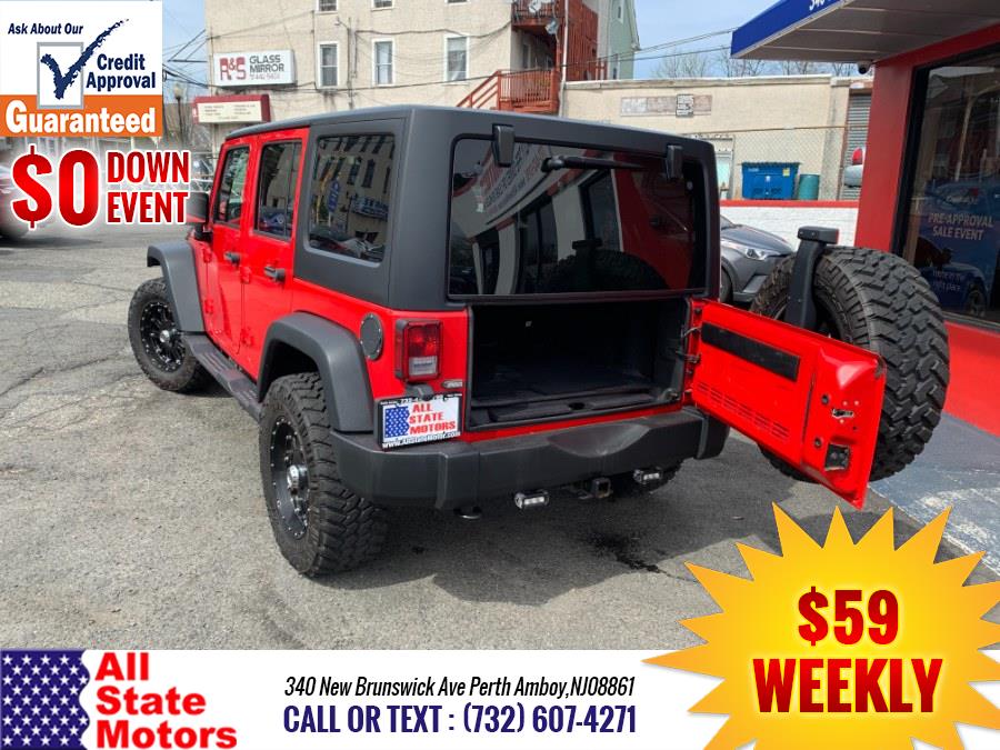 2015 Jeep Wrangler Unlimited 4WD 4dr Sport, available for sale in Perth Amboy, New Jersey | All State Motor Inc. Perth Amboy, New Jersey 2015 Jeep Wrangler Unlimited 4WD 4dr Sport, available for sale in Perth Amboy, New Jersey | All State Motor Inc. Perth Amboy, New Jersey