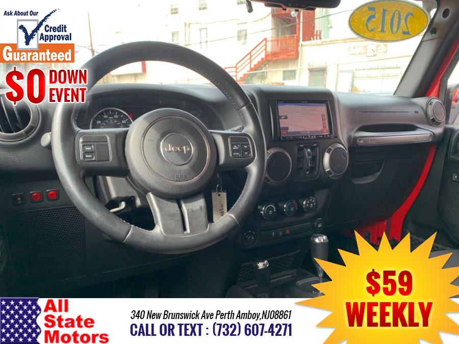 2015 Jeep Wrangler Unlimited 4WD 4dr Sport, available for sale in Perth Amboy, New Jersey | All State Motor Inc. Perth Amboy, New Jersey 2015 Jeep Wrangler Unlimited 4WD 4dr Sport, available for sale in Perth Amboy, New Jersey | All State Motor Inc. Perth Amboy, New Jersey