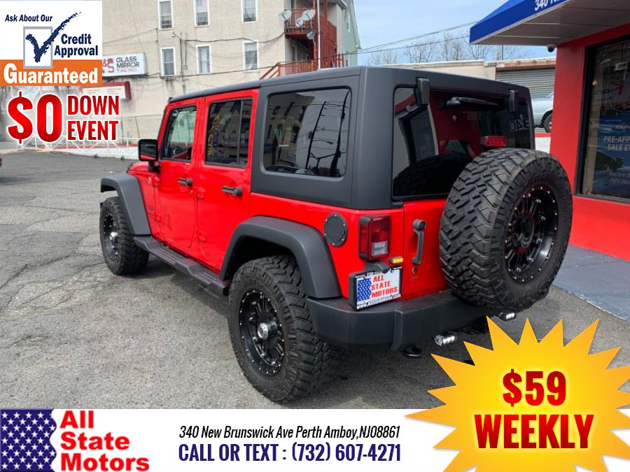 2015 Jeep Wrangler Unlimited 4WD 4dr Sport, available for sale in Perth Amboy, New Jersey | All State Motor Inc. Perth Amboy, New Jersey 2015 Jeep Wrangler Unlimited 4WD 4dr Sport, available for sale in Perth Amboy, New Jersey | All State Motor Inc. Perth Amboy, New Jersey