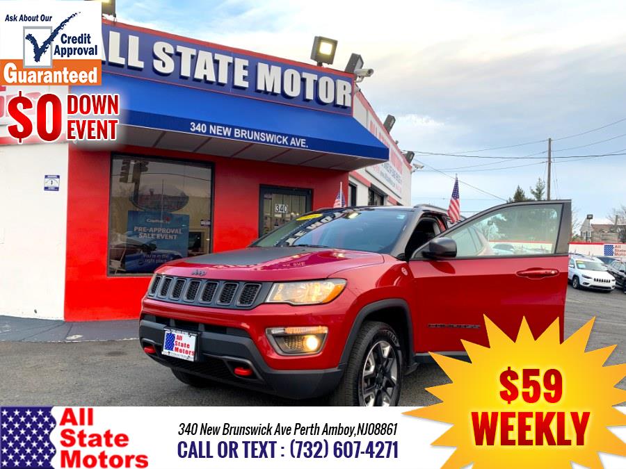 2018 Jeep Compass Trailhawk 4x4, available for sale in Perth Amboy, New Jersey | All State Motor Inc. Perth Amboy, New Jersey 2018 Jeep Compass Trailhawk 4x4, available for sale in Perth Amboy, New Jersey | All State Motor Inc. Perth Amboy, New Jersey