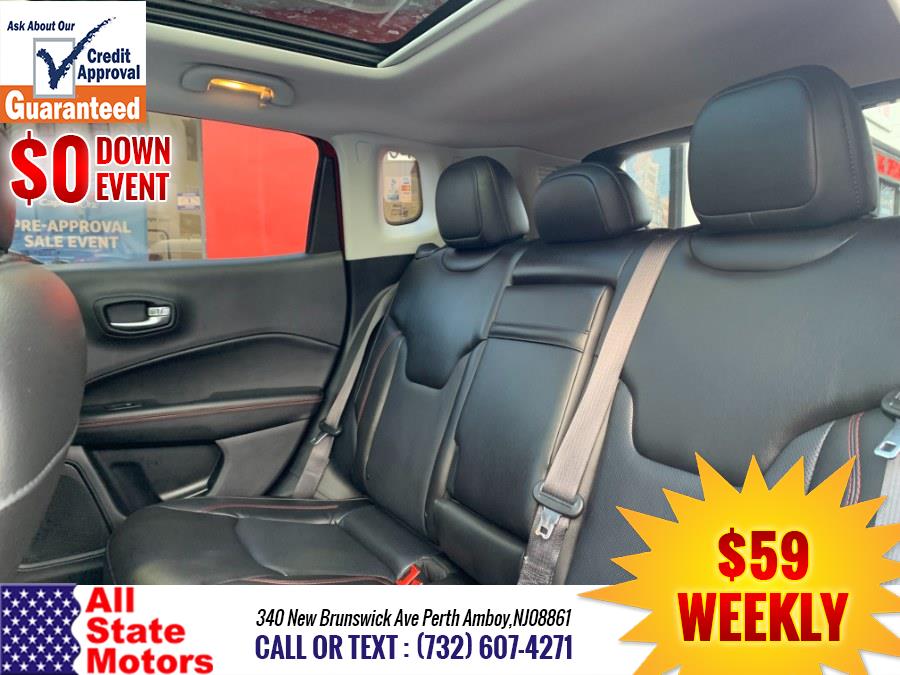 2018 Jeep Compass Trailhawk 4x4, available for sale in Perth Amboy, New Jersey | All State Motor Inc. Perth Amboy, New Jersey 2018 Jeep Compass Trailhawk 4x4, available for sale in Perth Amboy, New Jersey | All State Motor Inc. Perth Amboy, New Jersey