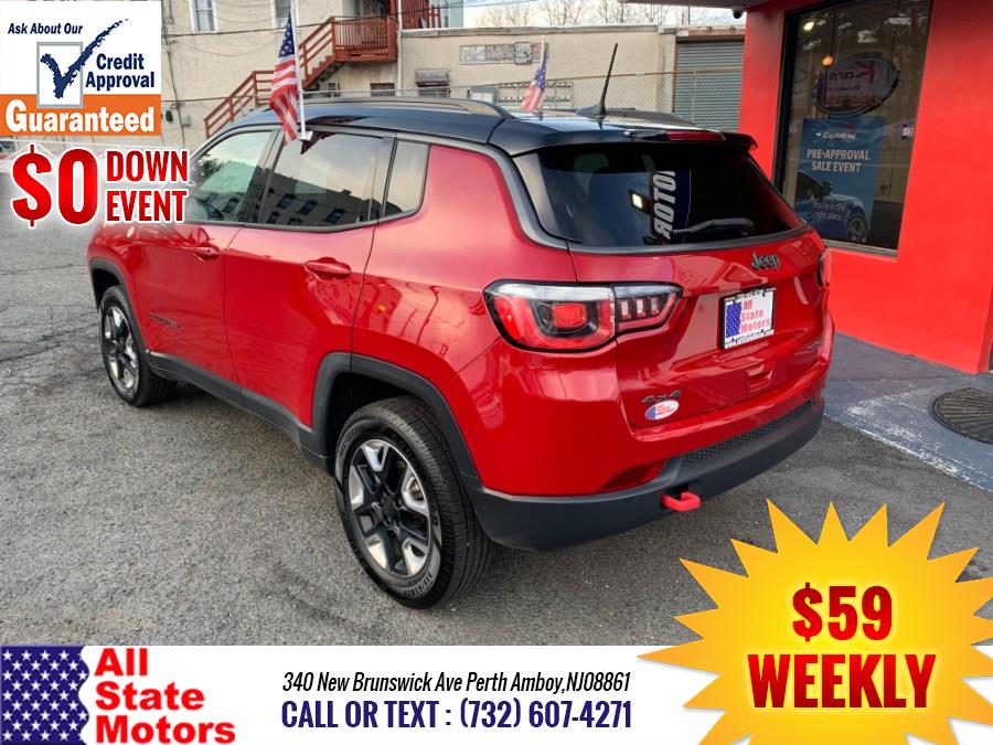 2018 Jeep Compass Trailhawk 4x4, available for sale in Perth Amboy, New Jersey | All State Motor Inc. Perth Amboy, New Jersey 2018 Jeep Compass Trailhawk 4x4, available for sale in Perth Amboy, New Jersey | All State Motor Inc. Perth Amboy, New Jersey