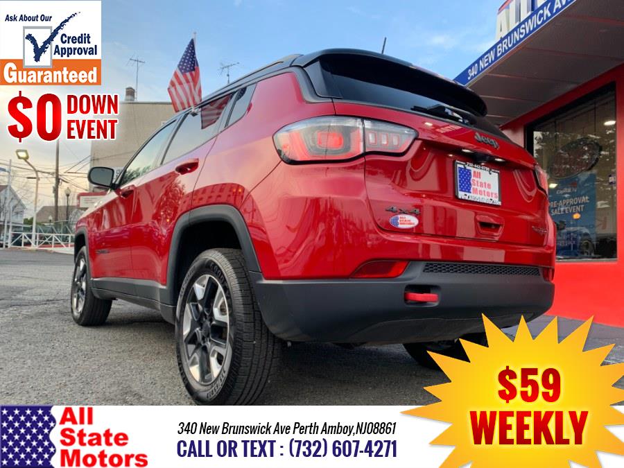 2018 Jeep Compass Trailhawk 4x4, available for sale in Perth Amboy, New Jersey | All State Motor Inc. Perth Amboy, New Jersey 2018 Jeep Compass Trailhawk 4x4, available for sale in Perth Amboy, New Jersey | All State Motor Inc. Perth Amboy, New Jersey