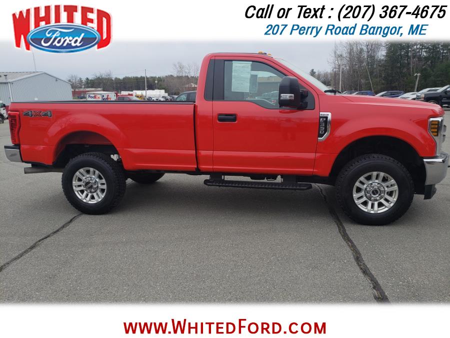 Used Ford Super Duty F-350 SRW XL 4WD Reg Cab 8'' Box 2019 | Whited Ford. Bangor, Maine Used Ford Super Duty F-350 SRW XL 4WD Reg Cab 8'' Box 2019 | Whited Ford. Bangor, Maine