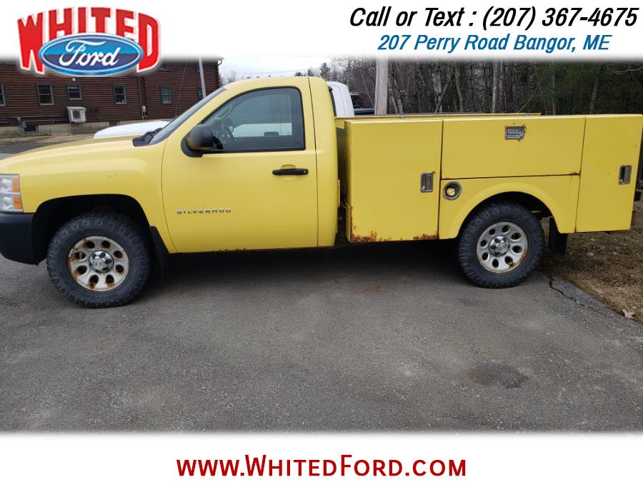 Used Chevrolet Silverado 1500 4WD Reg Cab 133.0" Work Truck 2010 | Whited Ford. Bangor, Maine Used Chevrolet Silverado 1500 4WD Reg Cab 133.0" Work Truck 2010 | Whited Ford. Bangor, Maine
