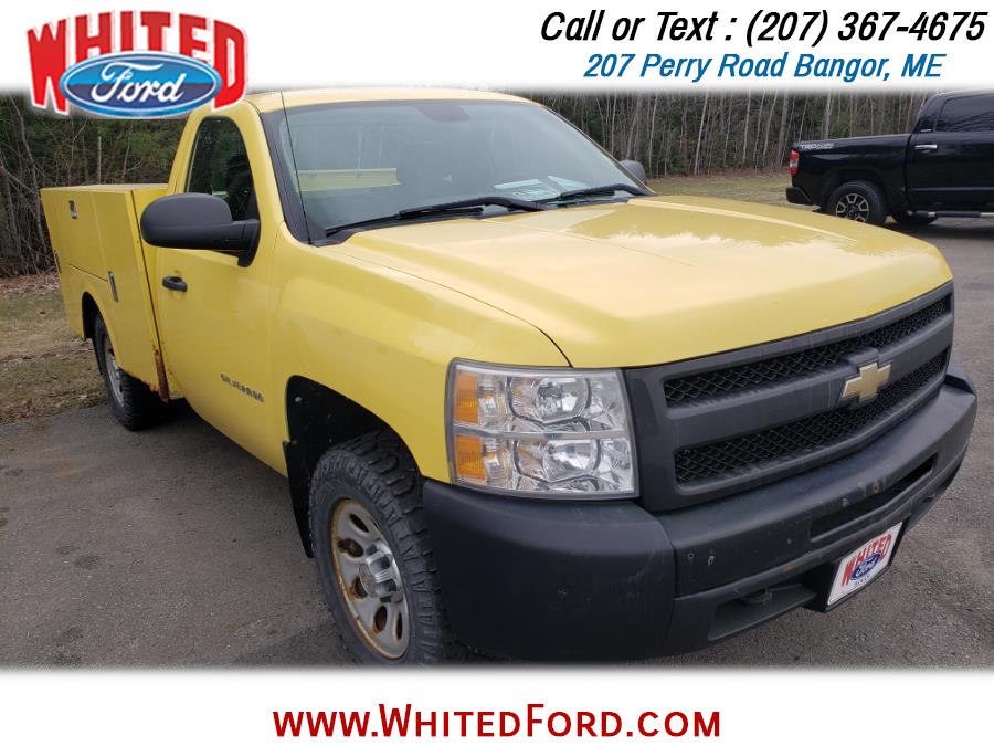 Used Chevrolet Silverado 1500 4WD Reg Cab 133.0" Work Truck 2010 | Whited Ford. Bangor, Maine Used Chevrolet Silverado 1500 4WD Reg Cab 133.0" Work Truck 2010 | Whited Ford. Bangor, Maine