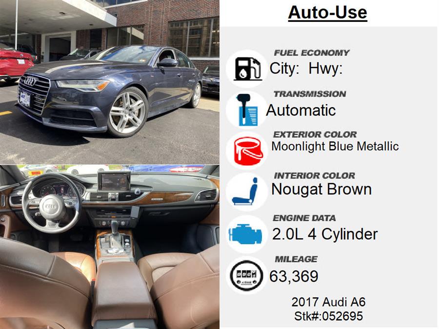 2017 Audi A6 2.0T quattro Premium, available for sale in Andover, Massachusetts | Autouse. Andover, Massachusetts 2017 Audi A6 2.0T quattro Premium, available for sale in Andover, Massachusetts | Autouse. Andover, Massachusetts