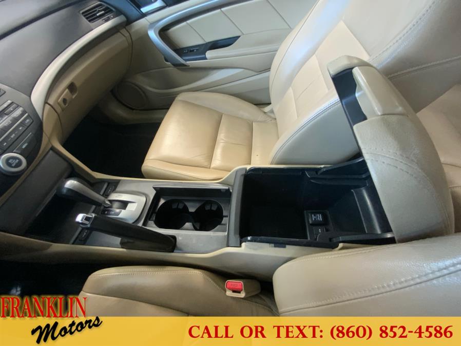 2011 Honda Accord Cpe 2dr V6 Auto EX-L, available for sale in Hartford, Connecticut | Franklin Motors Auto Sales LLC. Hartford, Connecticut 2011 Honda Accord Cpe 2dr V6 Auto EX-L, available for sale in Hartford, Connecticut | Franklin Motors Auto Sales LLC. Hartford, Connecticut