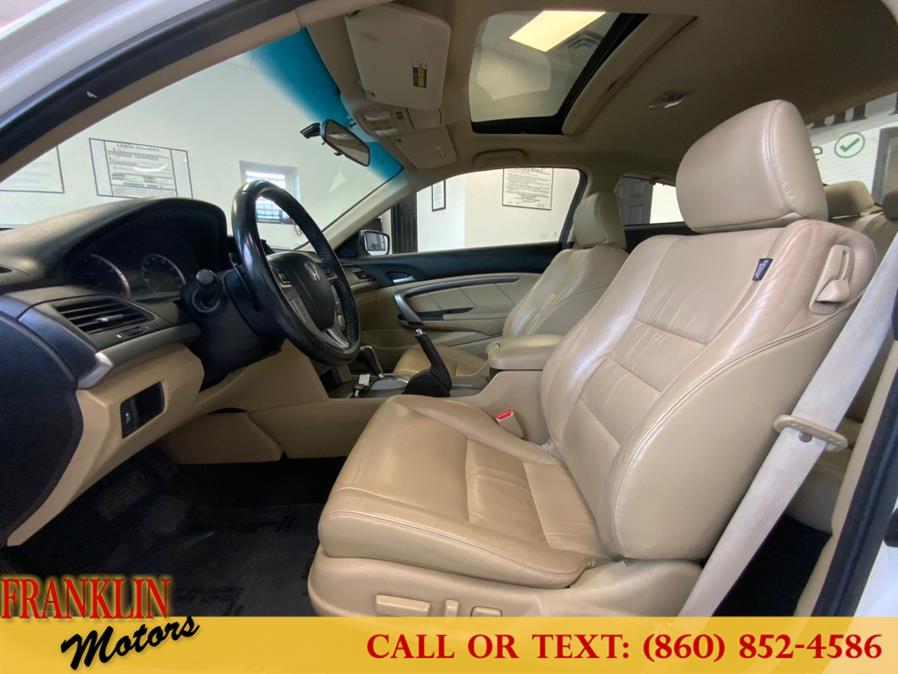 2011 Honda Accord Cpe 2dr V6 Auto EX-L, available for sale in Hartford, Connecticut | Franklin Motors Auto Sales LLC. Hartford, Connecticut 2011 Honda Accord Cpe 2dr V6 Auto EX-L, available for sale in Hartford, Connecticut | Franklin Motors Auto Sales LLC. Hartford, Connecticut