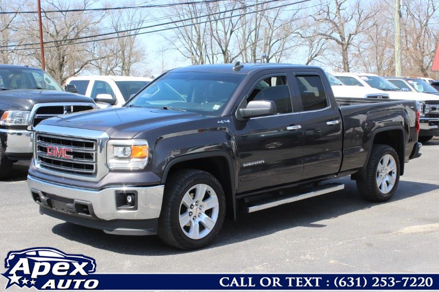 2015 GMC Sierra 1500 4WD Double Cab 143.5" SLE, available for sale in Selden, New York | Apex Auto. Selden, New York