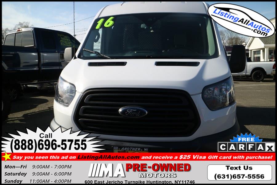Used Ford Transit Cargo Van T-250 148" Med Rf 9000 GVWR Dual Dr 2016 | www.ListingAllAutos.com. Patchogue, New York