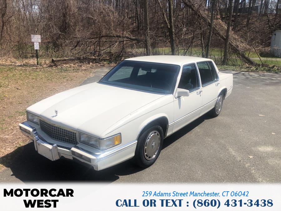 Used Cadillac Deville 4dr Sedan 1989 | Motorcar West. Manchester, Connecticut Used Cadillac Deville 4dr Sedan 1989 | Motorcar West. Manchester, Connecticut