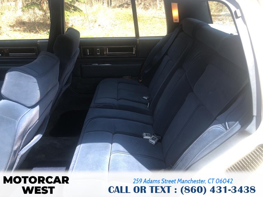 Used Cadillac Deville 4dr Sedan 1989 | Motorcar West. Manchester, Connecticut Used Cadillac Deville 4dr Sedan 1989 | Motorcar West. Manchester, Connecticut