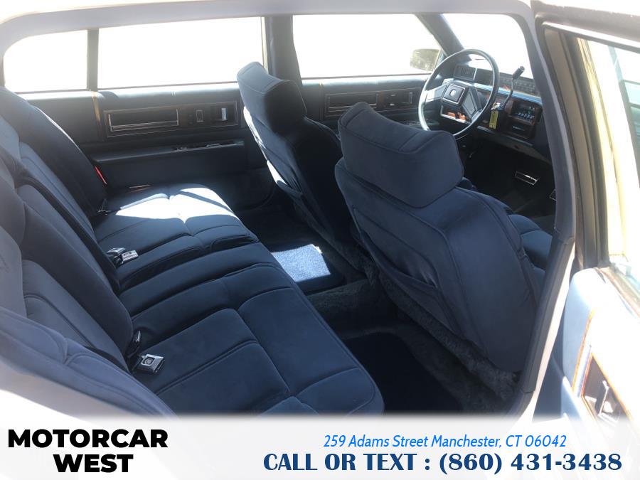 Used Cadillac Deville 4dr Sedan 1989 | Motorcar West. Manchester, Connecticut Used Cadillac Deville 4dr Sedan 1989 | Motorcar West. Manchester, Connecticut
