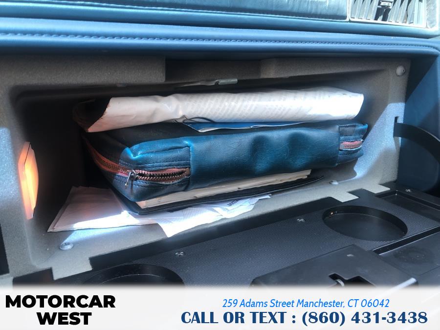 Used Cadillac Deville 4dr Sedan 1989 | Motorcar West. Manchester, Connecticut Used Cadillac Deville 4dr Sedan 1989 | Motorcar West. Manchester, Connecticut