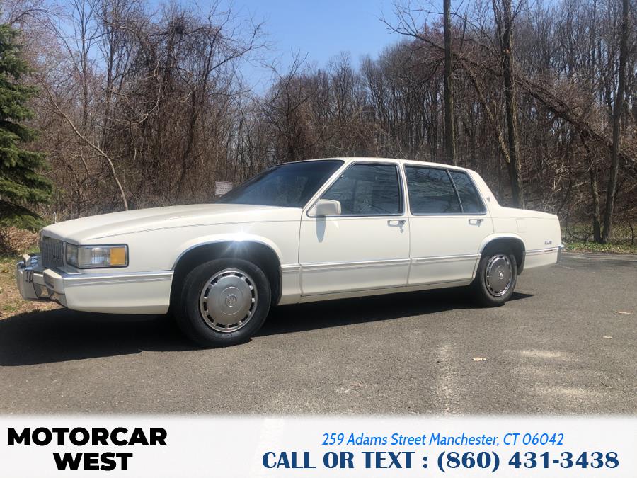 Used Cadillac Deville 4dr Sedan 1989 | Motorcar West. Manchester, Connecticut Used Cadillac Deville 4dr Sedan 1989 | Motorcar West. Manchester, Connecticut