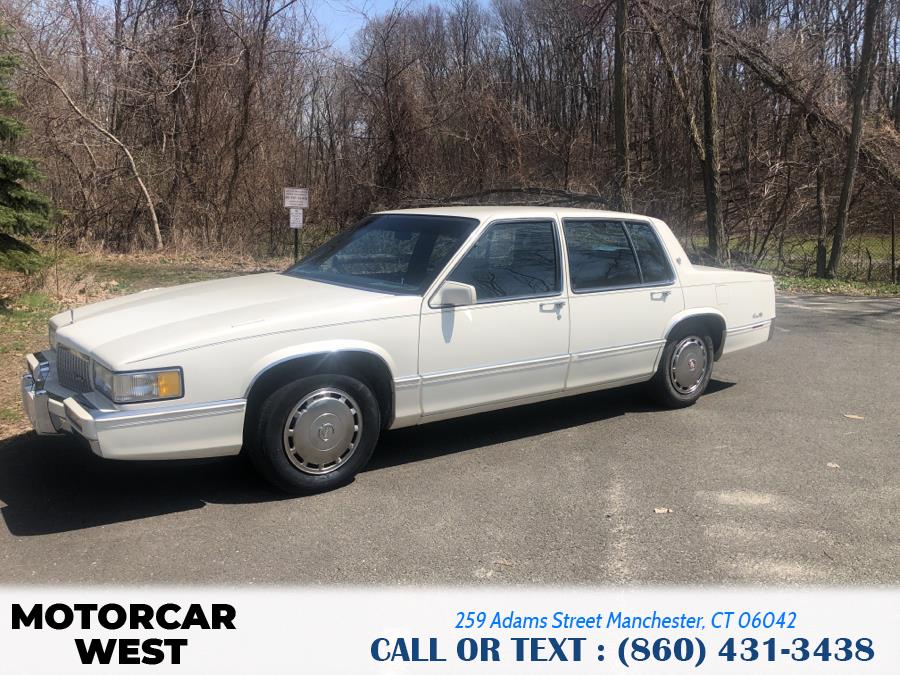 Used Cadillac Deville 4dr Sedan 1989 | Motorcar West. Manchester, Connecticut Used Cadillac Deville 4dr Sedan 1989 | Motorcar West. Manchester, Connecticut