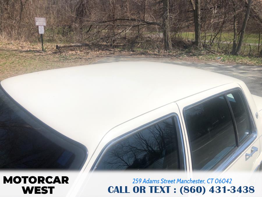 Used Cadillac Deville 4dr Sedan 1989 | Motorcar West. Manchester, Connecticut Used Cadillac Deville 4dr Sedan 1989 | Motorcar West. Manchester, Connecticut