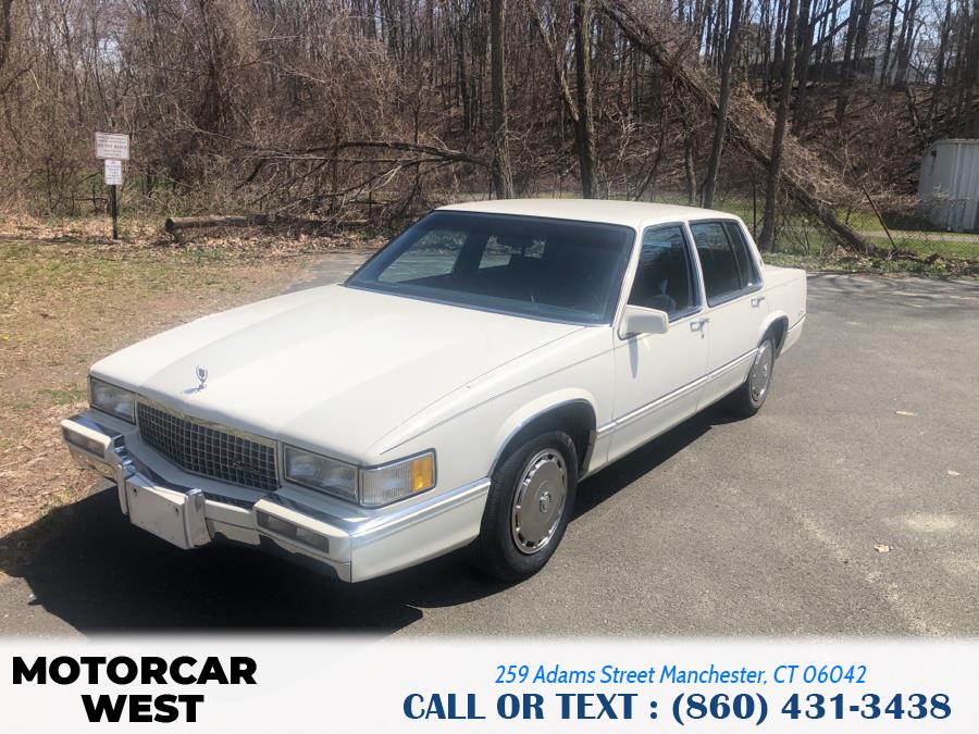 Used Cadillac Deville 4dr Sedan 1989 | Motorcar West. Manchester, Connecticut Used Cadillac Deville 4dr Sedan 1989 | Motorcar West. Manchester, Connecticut