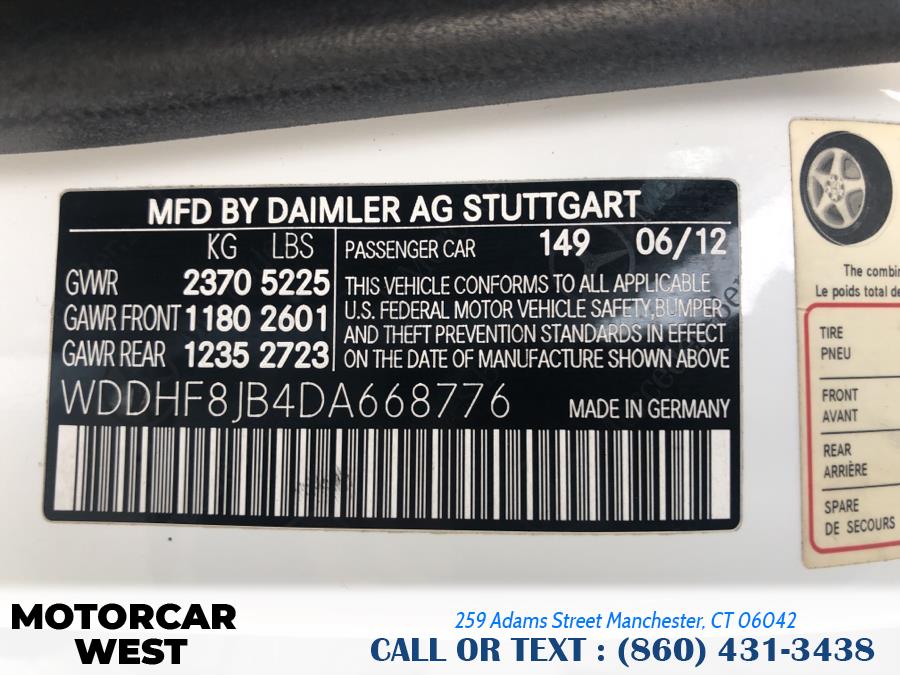 2013 Mercedes-Benz E-Class 4dr Sdn E350 Luxury 4MATIC *Ltd Avail*, available for sale in Manchester, Connecticut | Motorcar West. Manchester, Connecticut 2013 Mercedes-Benz E-Class 4dr Sdn E350 Luxury 4MATIC *Ltd Avail*, available for sale in Manchester, Connecticut | Motorcar West. Manchester, Connecticut