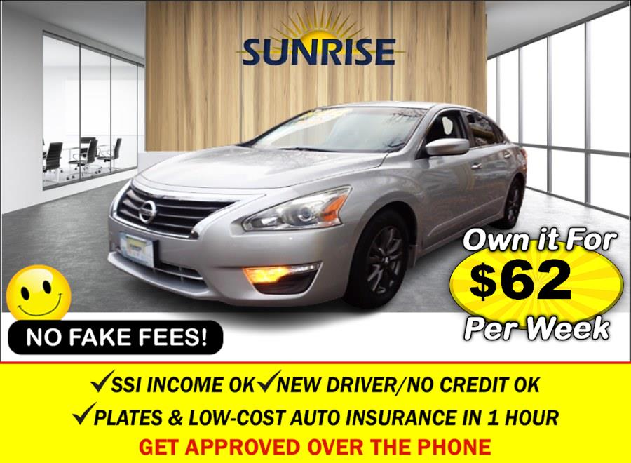2015 Nissan Altima 4dr Sdn I4 2.5 S, available for sale in Elmont, New York | Sunrise of Elmont. Elmont, New York 2015 Nissan Altima 4dr Sdn I4 2.5 S, available for sale in Elmont, New York | Sunrise of Elmont. Elmont, New York