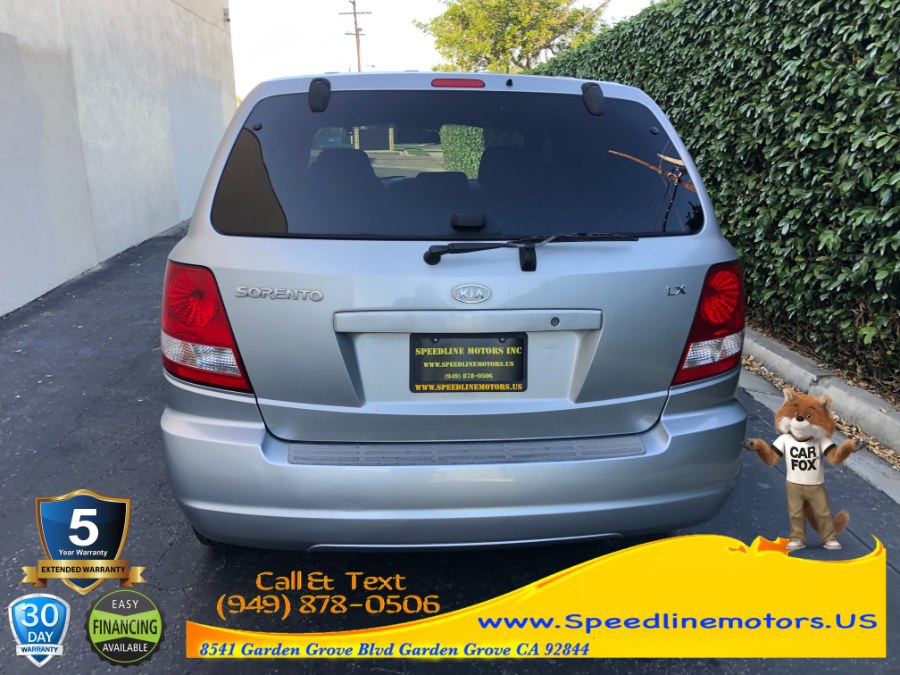 Used Kia Sorento 4dr LX 4WD 2003 | Speedline Motors. Garden Grove, California Used Kia Sorento 4dr LX 4WD 2003 | Speedline Motors. Garden Grove, California