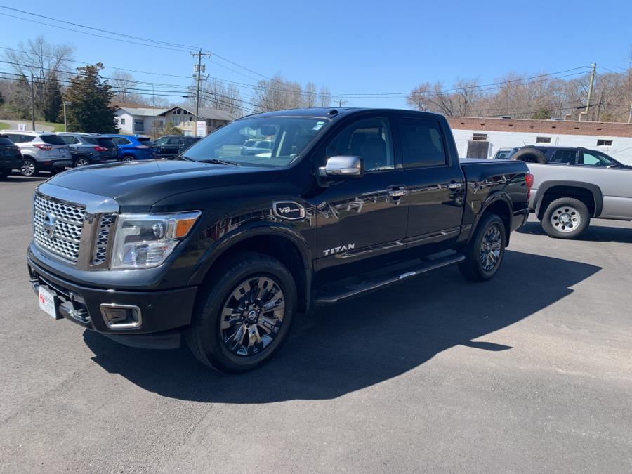 Used Nissan Titan 4x4 Crew Cab PLATINUM 2017 | Saybrook Auto Barn. Old Saybrook, Connecticut Used Nissan Titan 4x4 Crew Cab PLATINUM 2017 | Saybrook Auto Barn. Old Saybrook, Connecticut