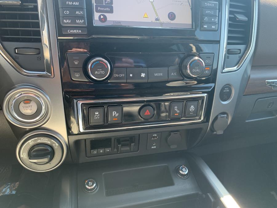 Used Nissan Titan 4x4 Crew Cab PLATINUM 2017 | Saybrook Auto Barn. Old Saybrook, Connecticut Used Nissan Titan 4x4 Crew Cab PLATINUM 2017 | Saybrook Auto Barn. Old Saybrook, Connecticut