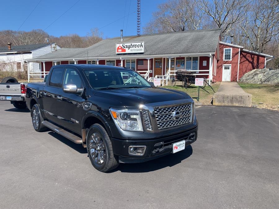 Used Nissan Titan 4x4 Crew Cab PLATINUM 2017 | Saybrook Auto Barn. Old Saybrook, Connecticut Used Nissan Titan 4x4 Crew Cab PLATINUM 2017 | Saybrook Auto Barn. Old Saybrook, Connecticut