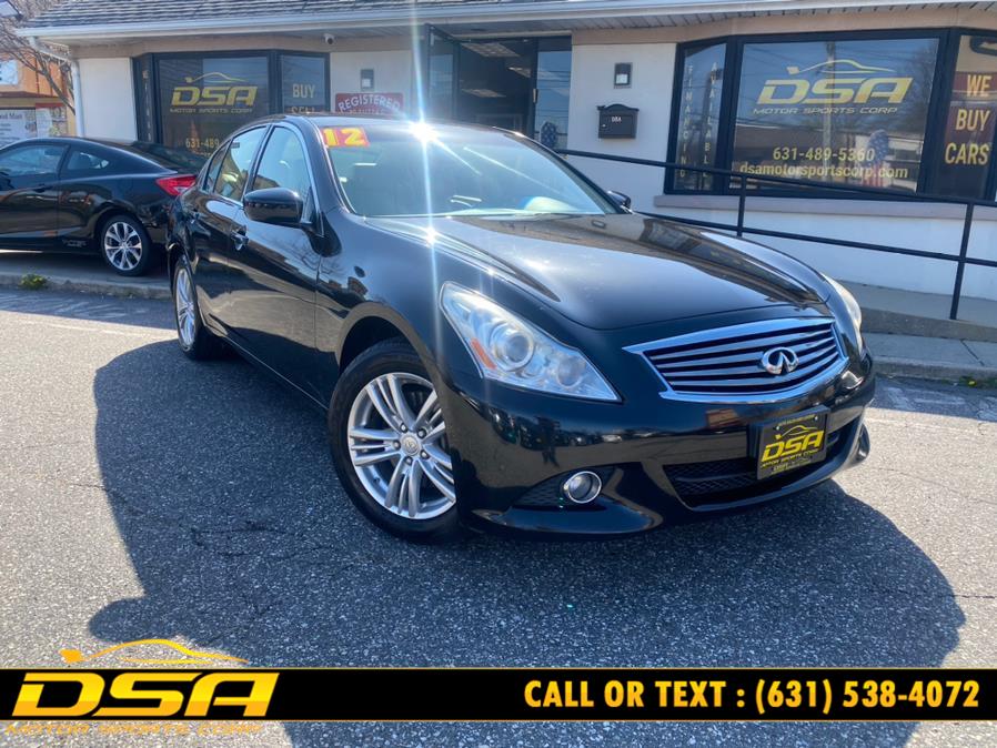 2012 Infiniti G37 Sedan 4dr x AWD, available for sale in Commack, New York | DSA Motor Sports Corp. Commack, New York 2012 Infiniti G37 Sedan 4dr x AWD, available for sale in Commack, New York | DSA Motor Sports Corp. Commack, New York