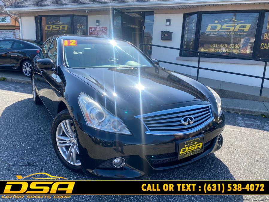 2012 Infiniti G37 Sedan 4dr x AWD, available for sale in Commack, New York | DSA Motor Sports Corp. Commack, New York 2012 Infiniti G37 Sedan 4dr x AWD, available for sale in Commack, New York | DSA Motor Sports Corp. Commack, New York
