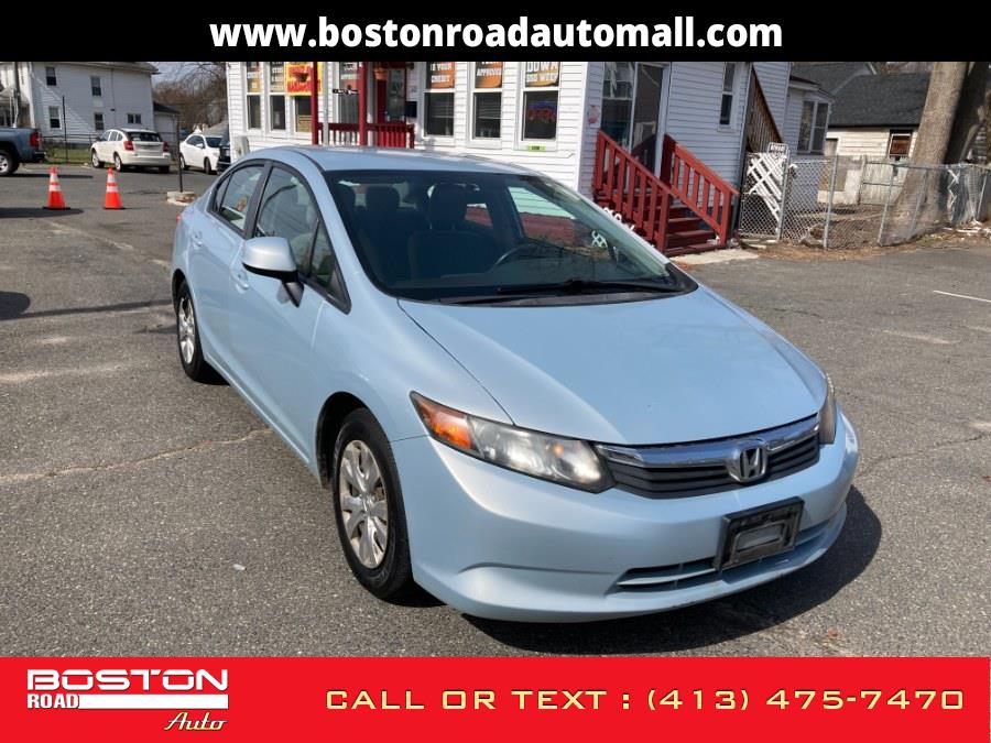 2012 Honda Civic Sdn lx, available for sale in Springfield, Massachusetts | Boston Road Auto. Springfield, Massachusetts