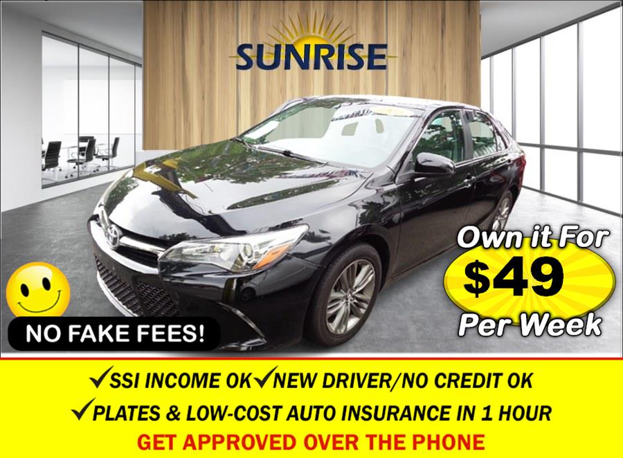 2015 Toyota Camry SE (Natl) DRIVE AWAY FOR $49 PER WEEK!, available for sale in Elmont, New York | Sunrise of Elmont. Elmont, New York