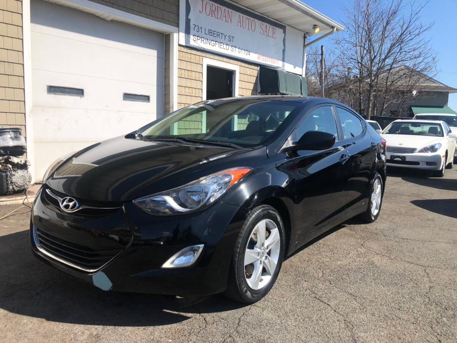 2012 Hyundai Elantra 4dr Sdn Auto GLS, available for sale in Springfield, Massachusetts | Jordan Auto Sales. Springfield, Massachusetts