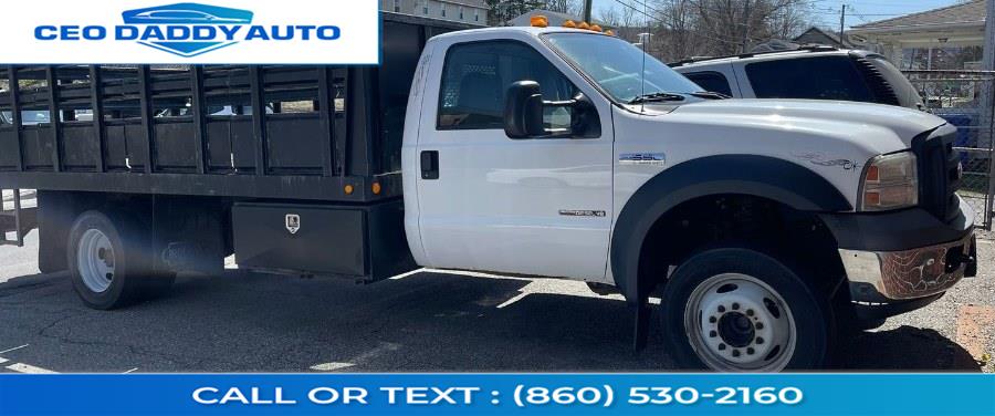 Used Ford Super Duty F-550 DRW Reg Cab 165" WB 84" CA XL 2006 | CEO DADDY AUTO. Online only, Connecticut Used Ford Super Duty F-550 DRW Reg Cab 165" WB 84" CA XL 2006 | CEO DADDY AUTO. Online only, Connecticut