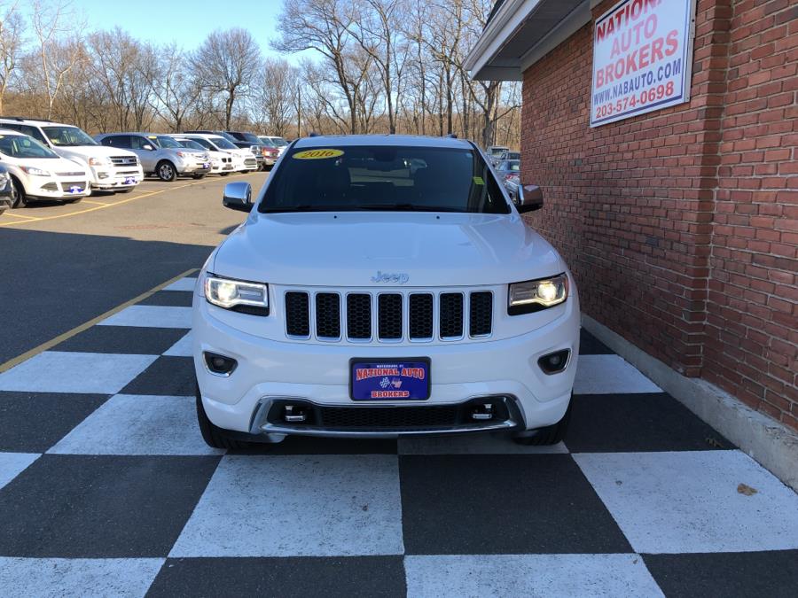 2016 Jeep Grand Cherokee 4WD 4dr High Overland, available for sale in Waterbury, Connecticut | National Auto Brokers, Inc.. Waterbury, Connecticut 2016 Jeep Grand Cherokee 4WD 4dr High Overland, available for sale in Waterbury, Connecticut | National Auto Brokers, Inc.. Waterbury, Connecticut