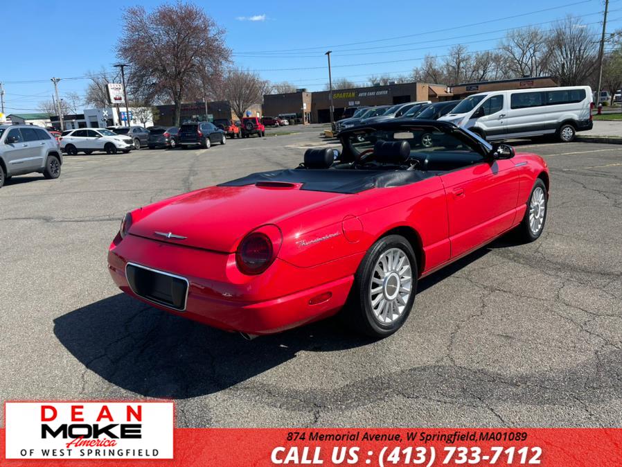 Used Ford Thunderbird 2dr Convertible 50th Anniversary 2005 | Dean Moke America of West Springfield. W Springfield, Massachusetts Used Ford Thunderbird 2dr Convertible 50th Anniversary 2005 | Dean Moke America of West Springfield. W Springfield, Massachusetts